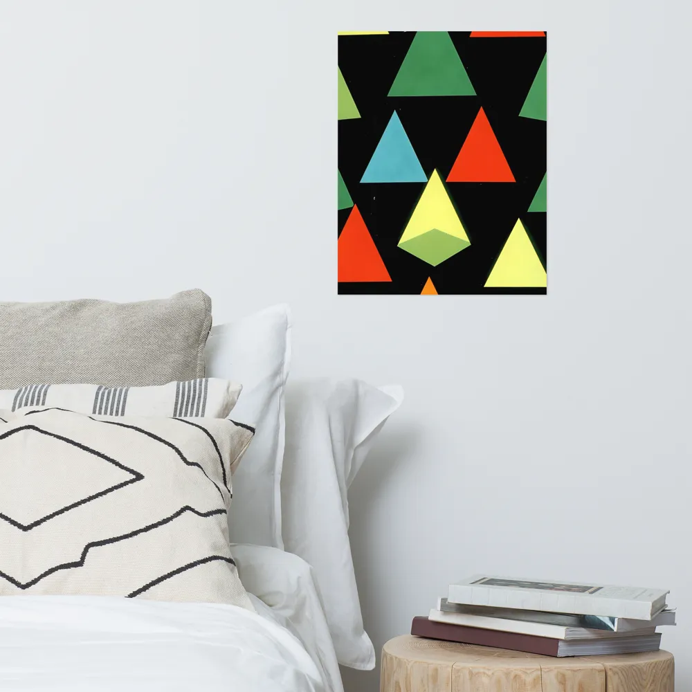 Geometric Harmony in Color | Poster | 16″×20″