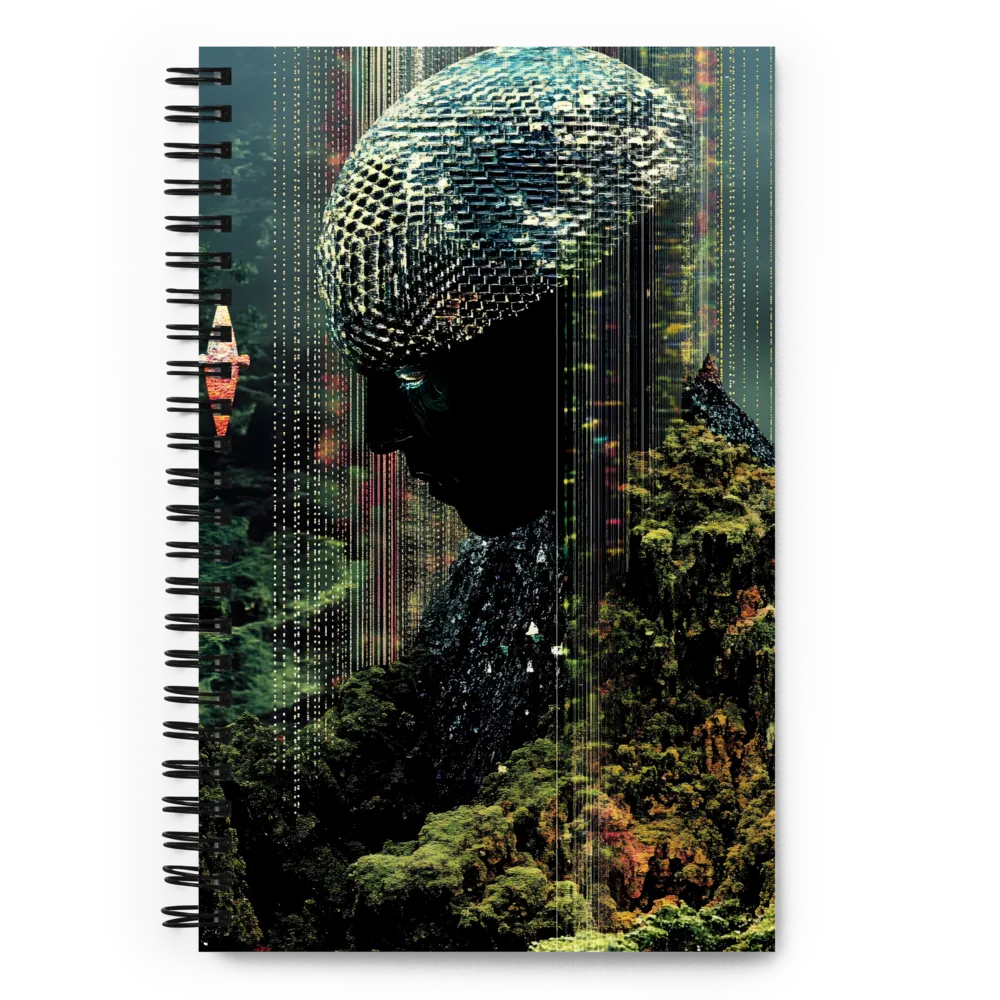 Digital Reverie: The Surreal Portrait of Nature | Spiral Notebook