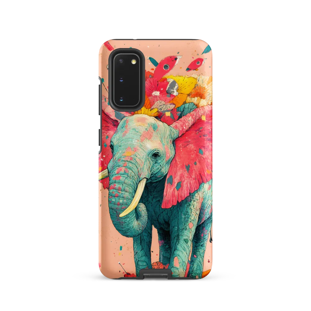 Whimsical Elegance: The Floral Elephant