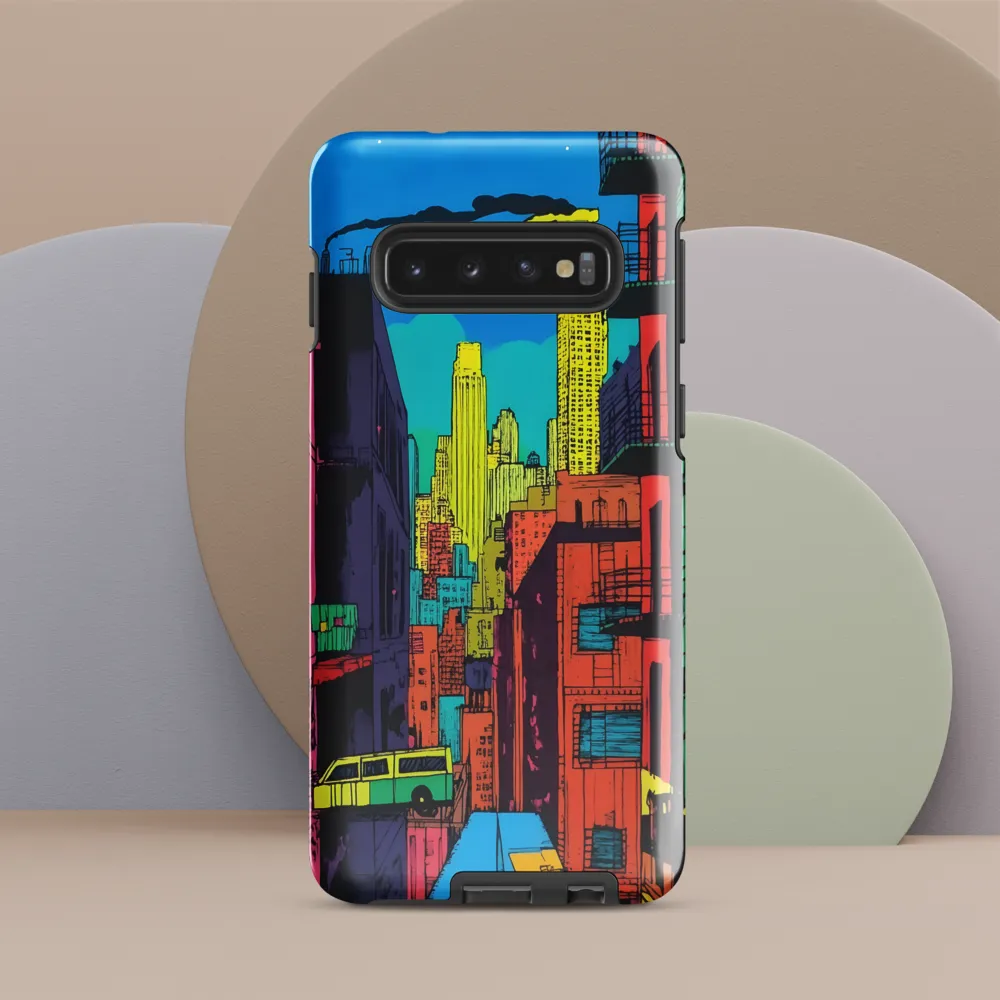 Urban Vibrance: A Pop Art Cityscape