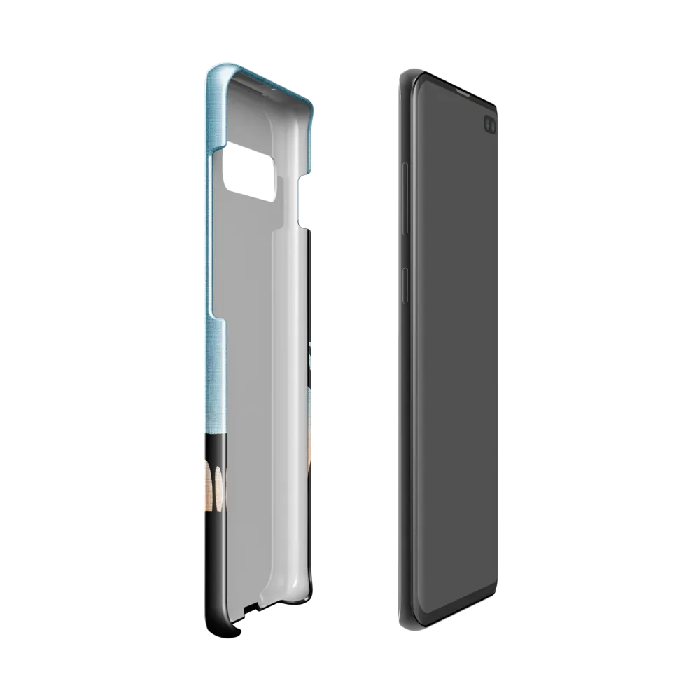 Curiosity in the Silhouette | Phone Case |  S10 | Snap Case | Glossy
