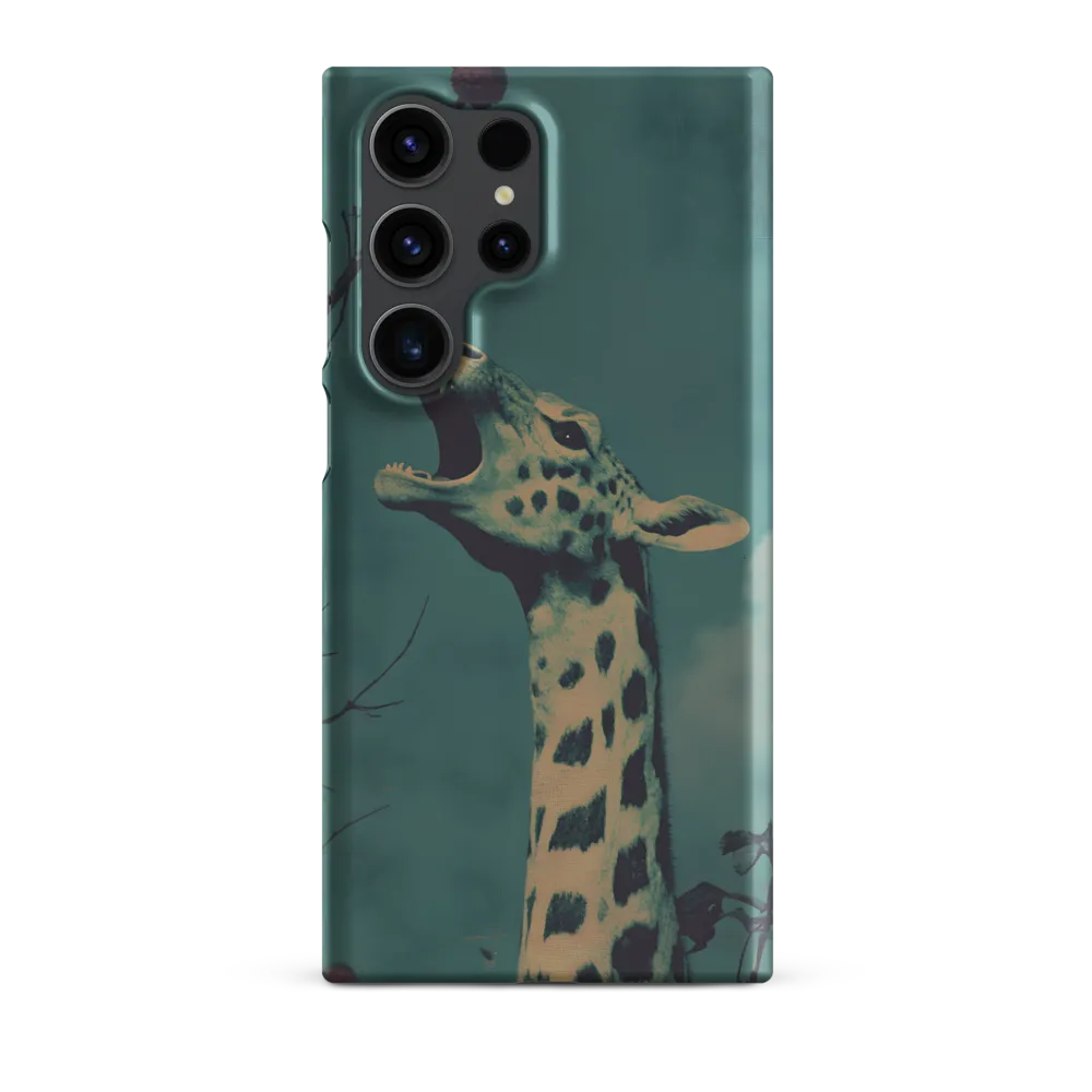 Whispers of the Tall: A Surreal Giraffe Encounter