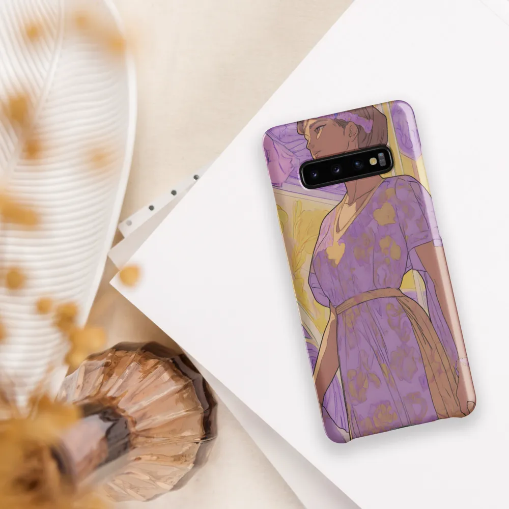 Elegance in Floral Harmony | Phone Case |  S10 Plus | Snap Case | Matte