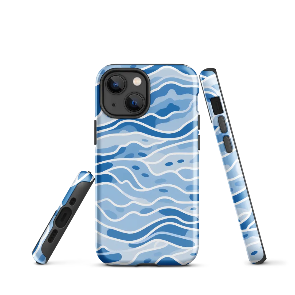 Fluid Harmony | Phone Case |  13 mini | Tough Case | Glossy