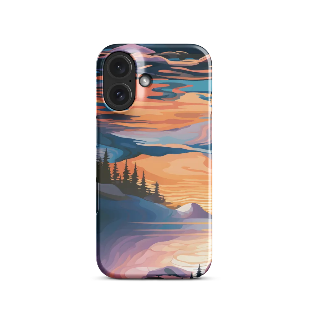 Reflections of Serenity | Phone Case |  16 | Snap Case | Glossy