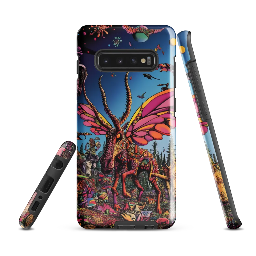 Ethereal Realms: The Butterfly Beast | Phone Case |  S10 Plus | Tough Case | Glossy