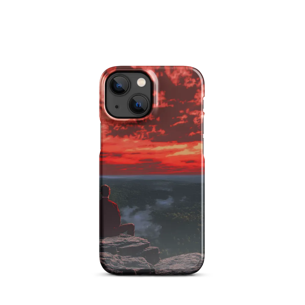 Reflections at Dusk | Phone Case |  13 Mini | Snap Case | Glossy