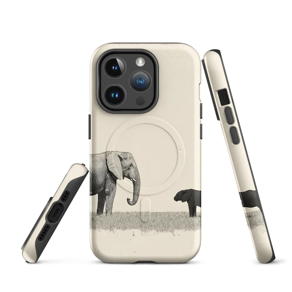 Contrasting Companions | Phone Case |  14 Pro | MagSafe® Tough Case | Matte