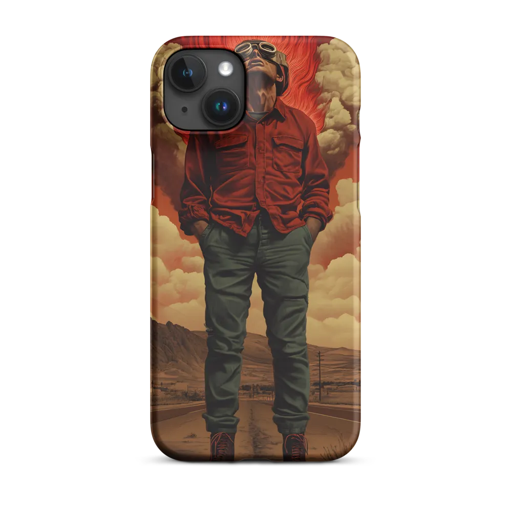 Defiant Spirit in a Surreal Landscape