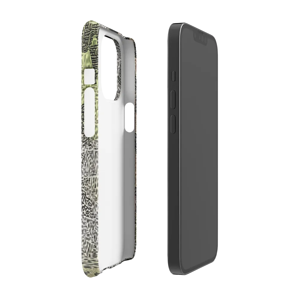 Elegance in Abstract Patterns | Phone Case |  13 Pro | Snap Case | Matte