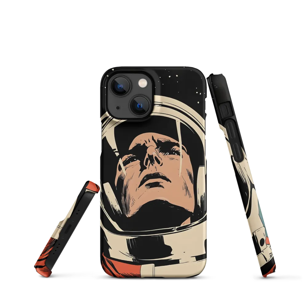 Gaze of the Astronaut | Phone Case |  13 Mini | Snap Case | Matte