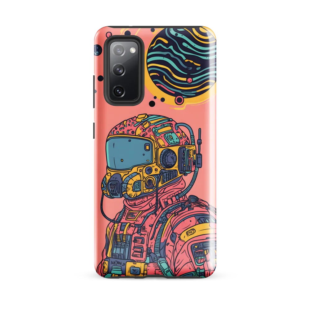 Exploration Beyond: A Digital Astronaut | Phone Case |  S20 FE | Tough Case | Glossy