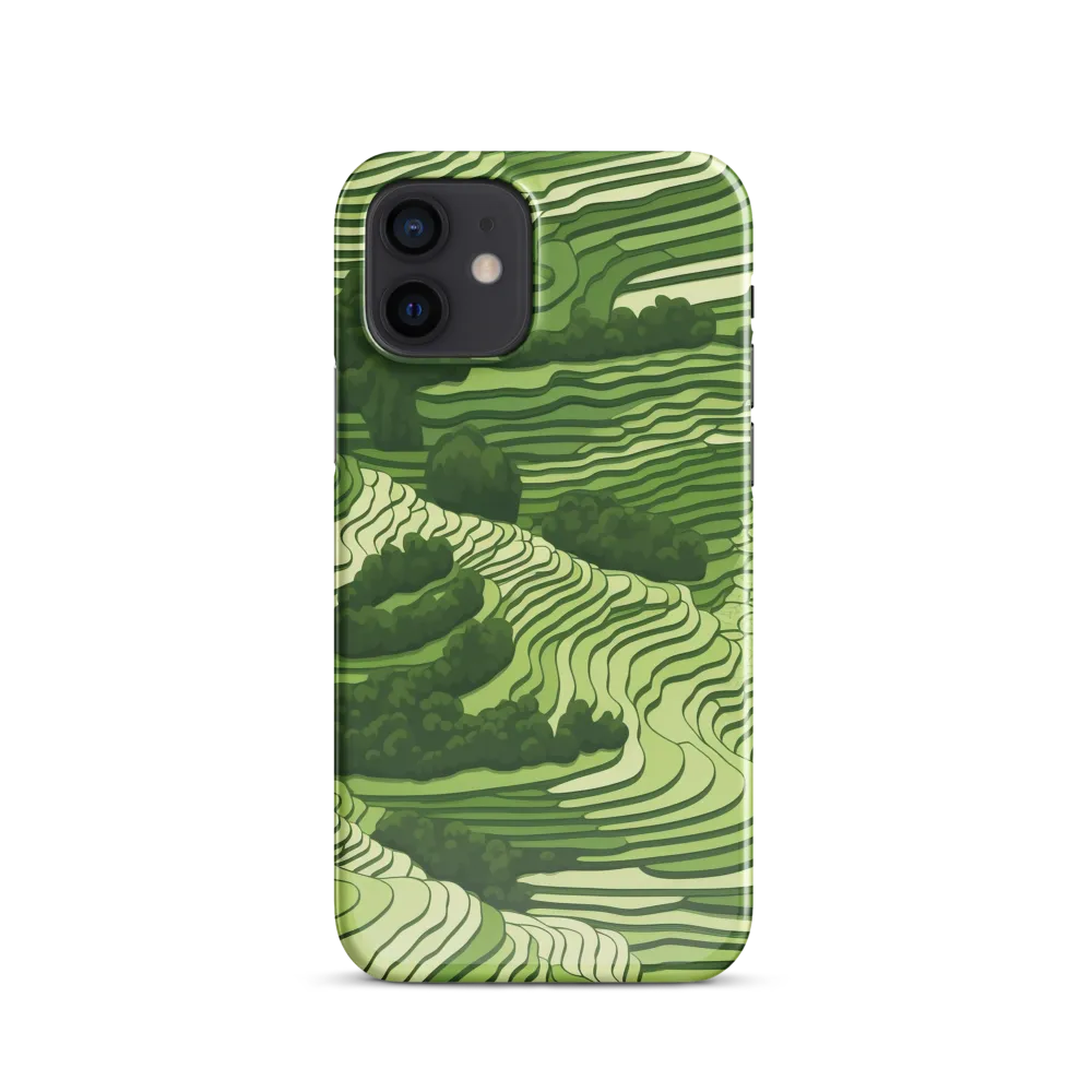 Waves of Green: An Abstract Landscape