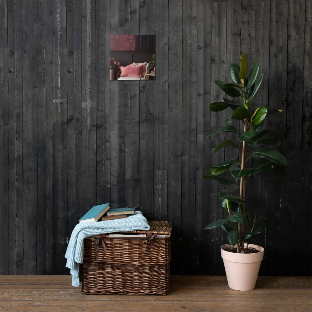 Elegance in Contrast: A Modern Interior Design | Thin Canvas | 12″×12″
