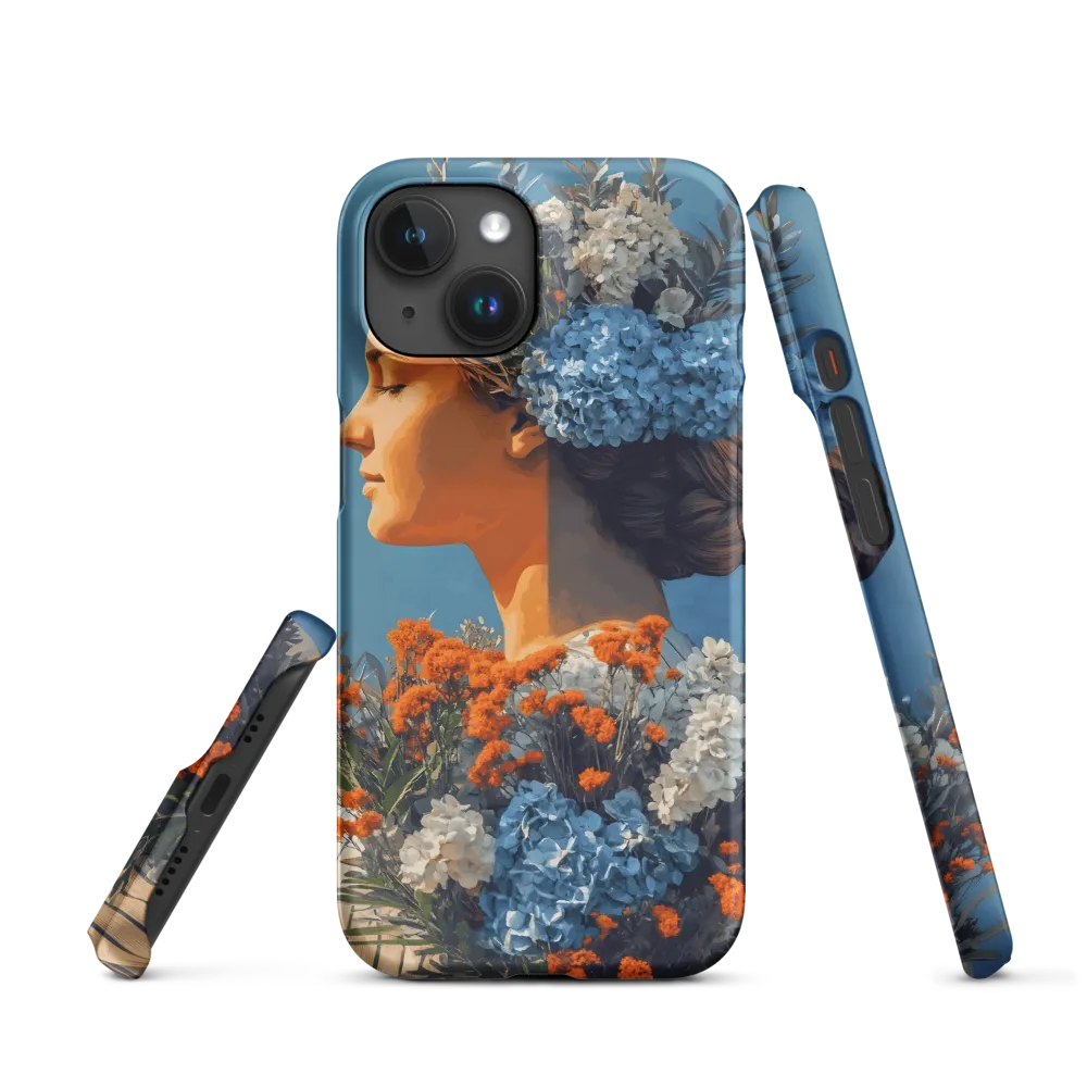 Floral Reverie: A Portrait of Serenity