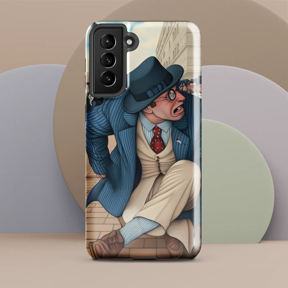 Caught in Tension | Phone Case |  S21 Plus | Tough Case | Glossy