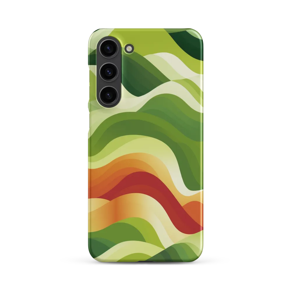 Waves of Nature | Phone Case |  S23 Plus | Snap Case | Matte