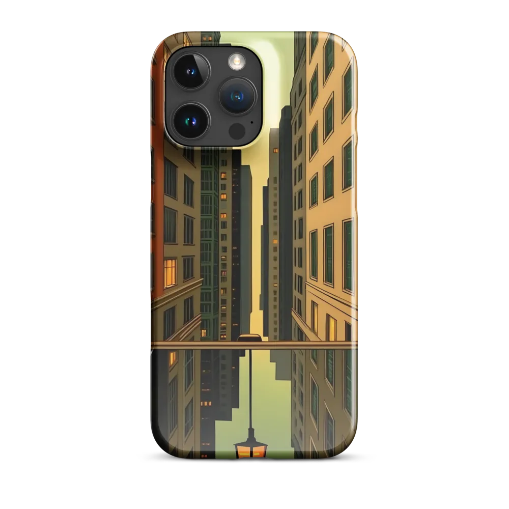 Reflections of Urban Serenity | Phone Case |  16 Pro Max | Snap Case | Glossy