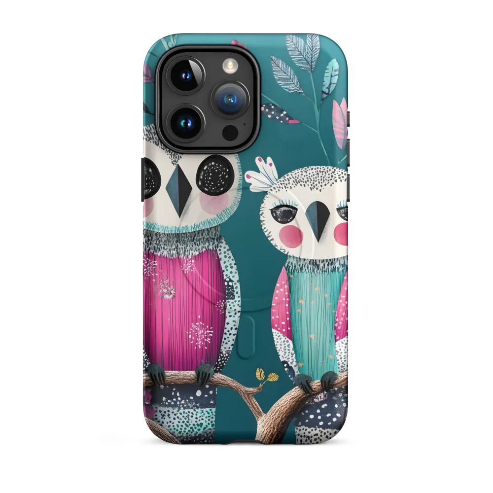 Whimsical Duo: A Celebration of Nature and Color