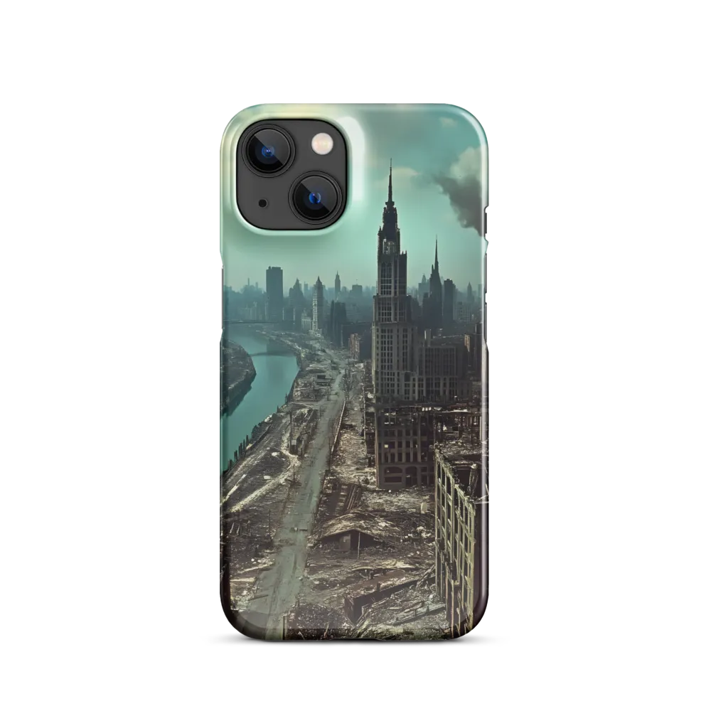 Urban Ruins: A Futuristic Reflection | Phone Case |  14 | Snap Case | Glossy