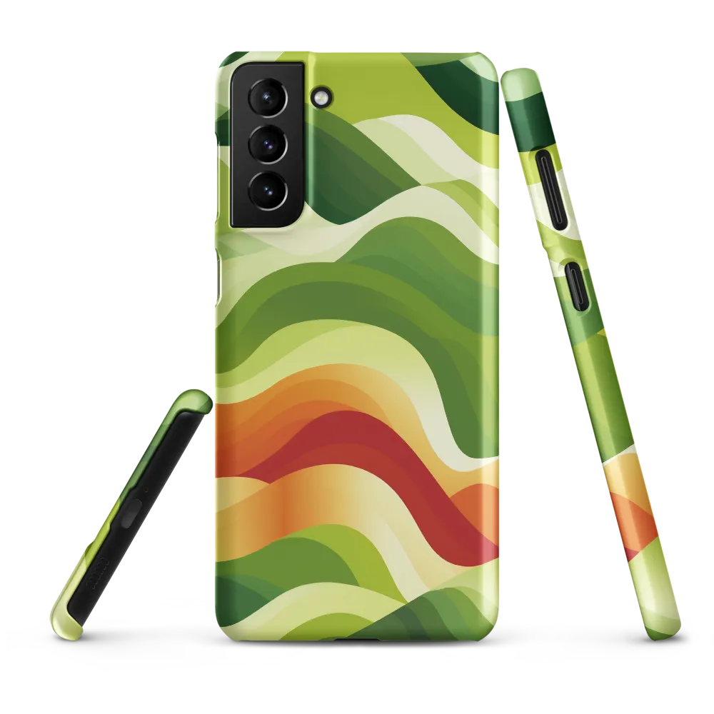 Waves of Nature | Phone Case |  S21 Plus | Snap Case | Matte