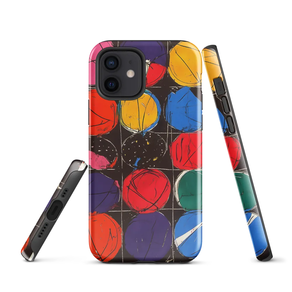 Colorful Circles in Abstract Harmony