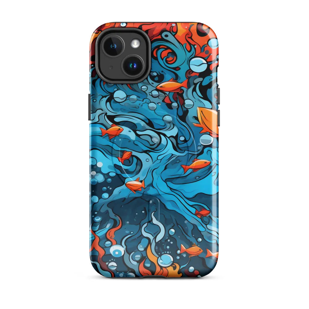 Fluid Harmony: Ocean and Flames