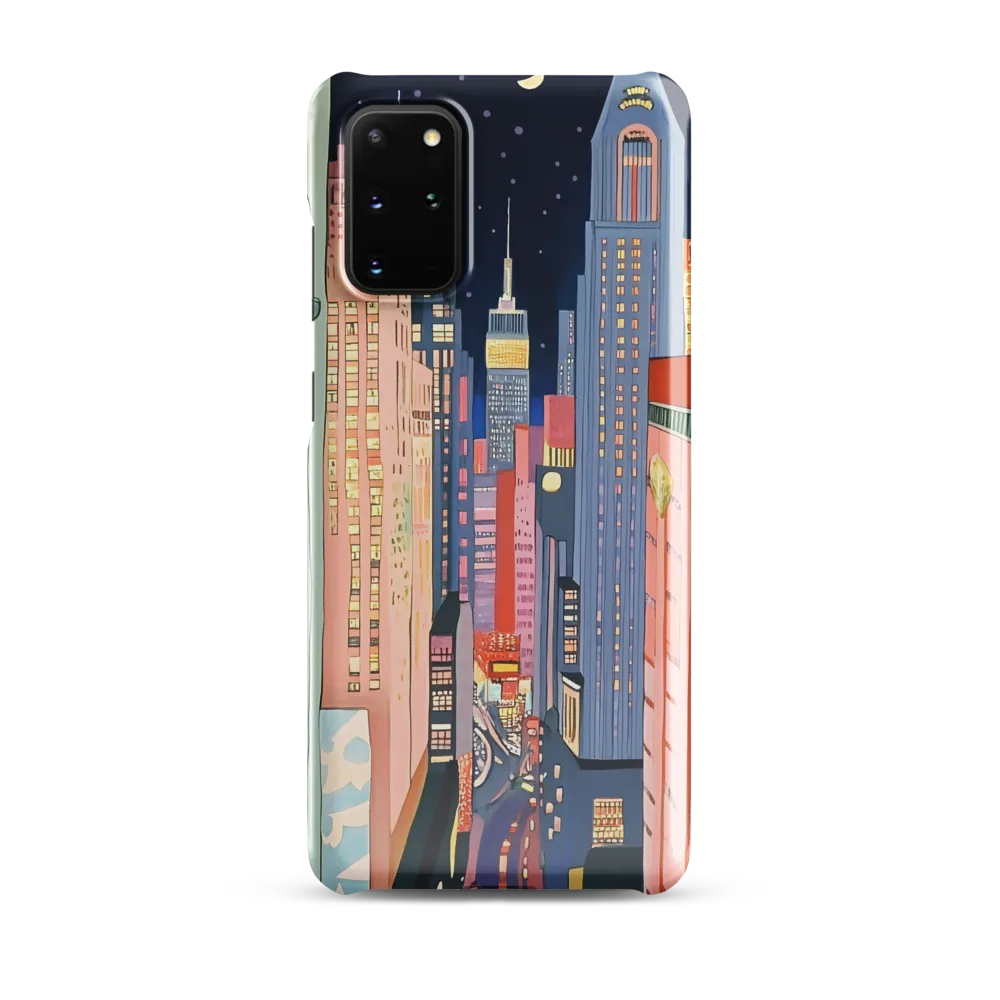 Urban Dreamscape: A Pop Art Night | Phone Case |  S20 Plus | Snap Case | Glossy
