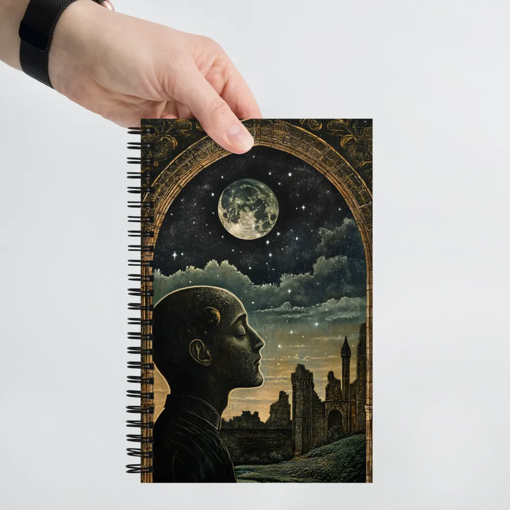 Whispers of the Moon | Spiral Notebook