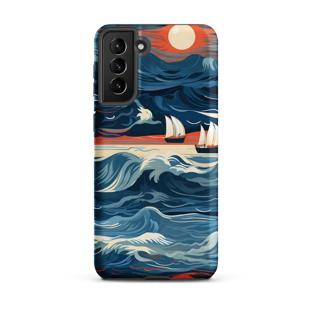Ocean Whispers: A Voyage at Dusk