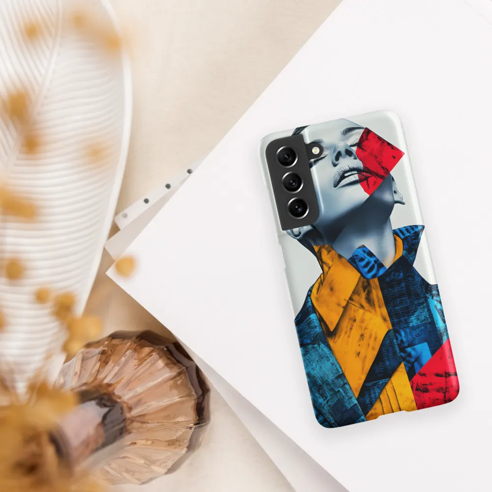 Fragmented Confidence: A Surreal Fashion Portrait