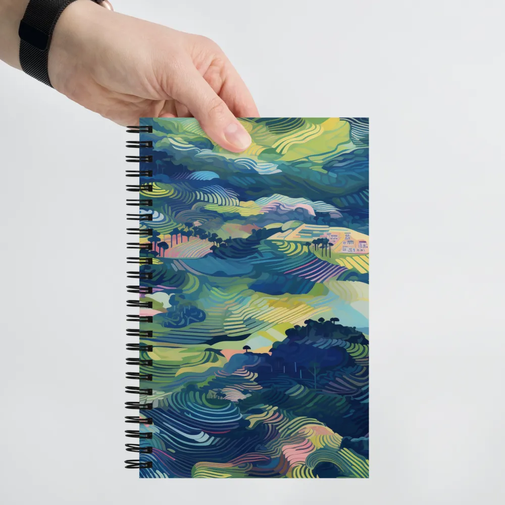 Harmony in Waves | Spiral Notebook