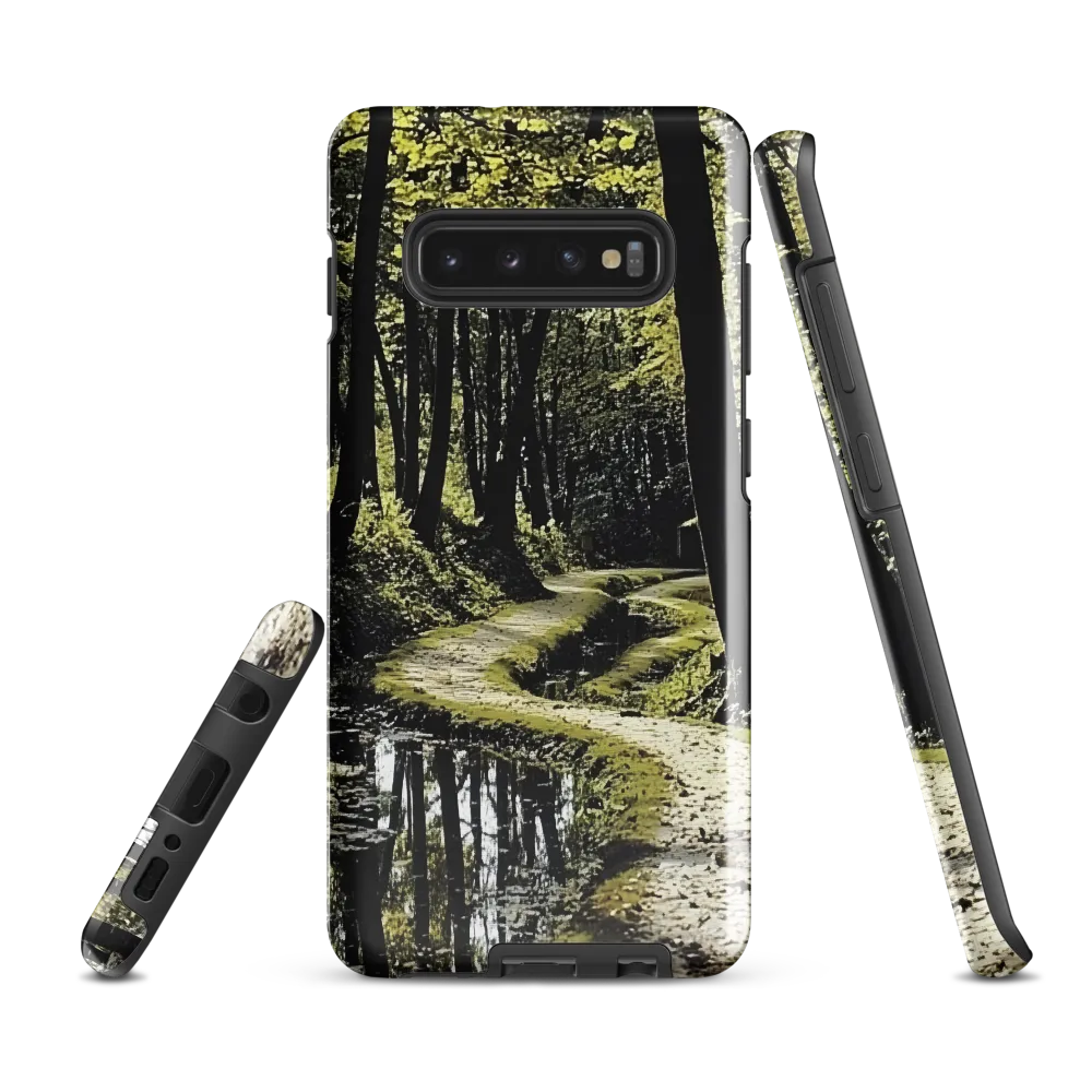 Whispers of the Forest Path | Phone Case |  S10 Plus | Tough Case | Glossy