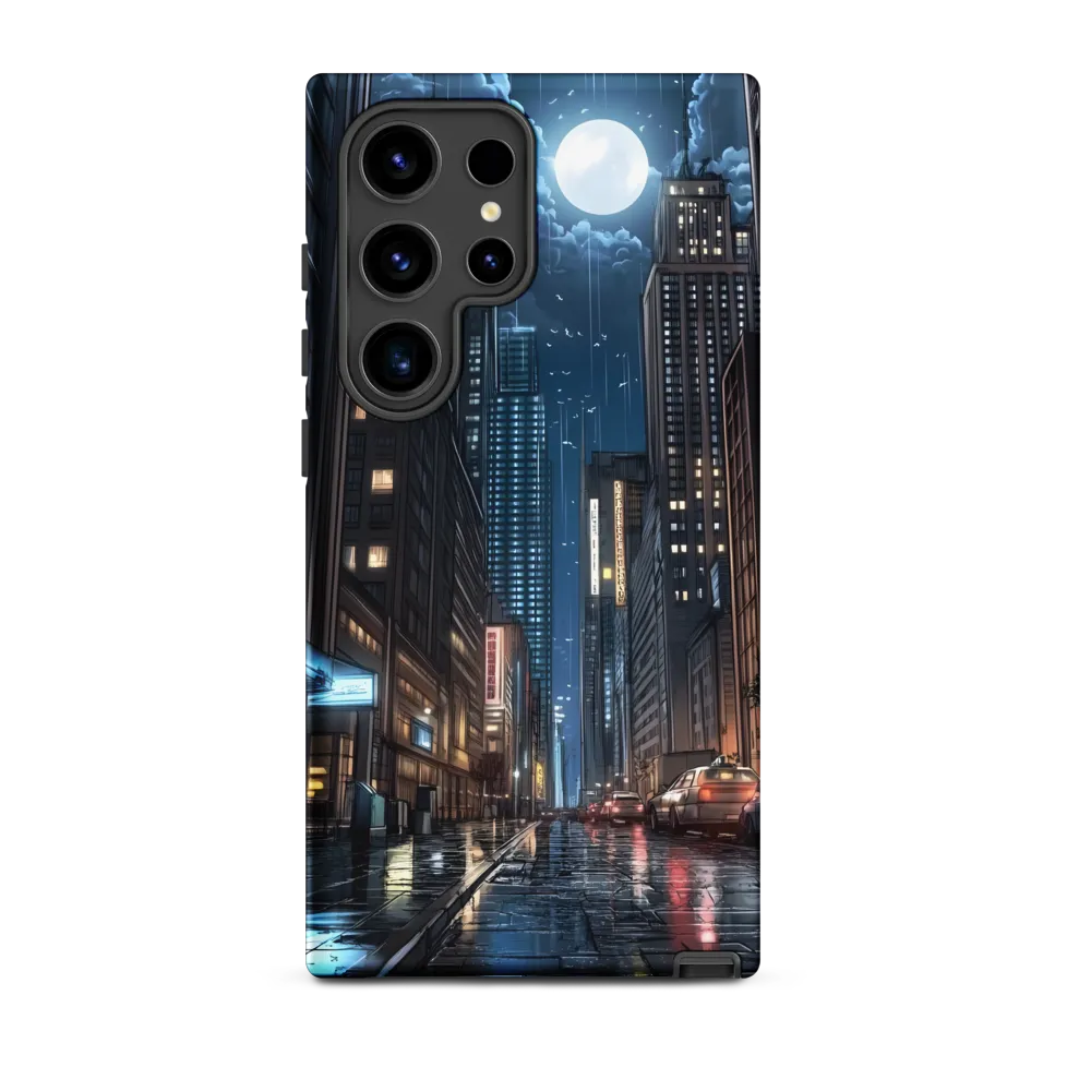 Moonlit Urban Serenity