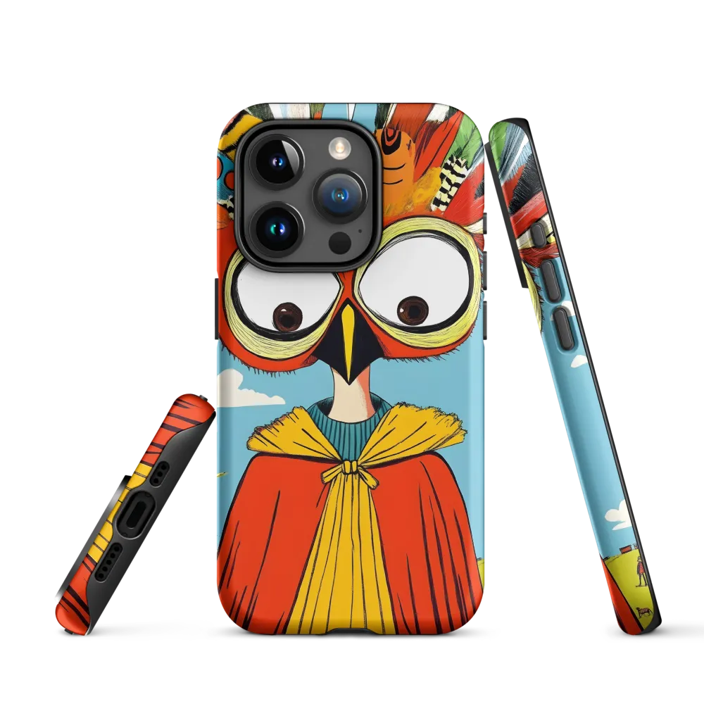 A Whimsical Encounter: The Owl-Human Fusion