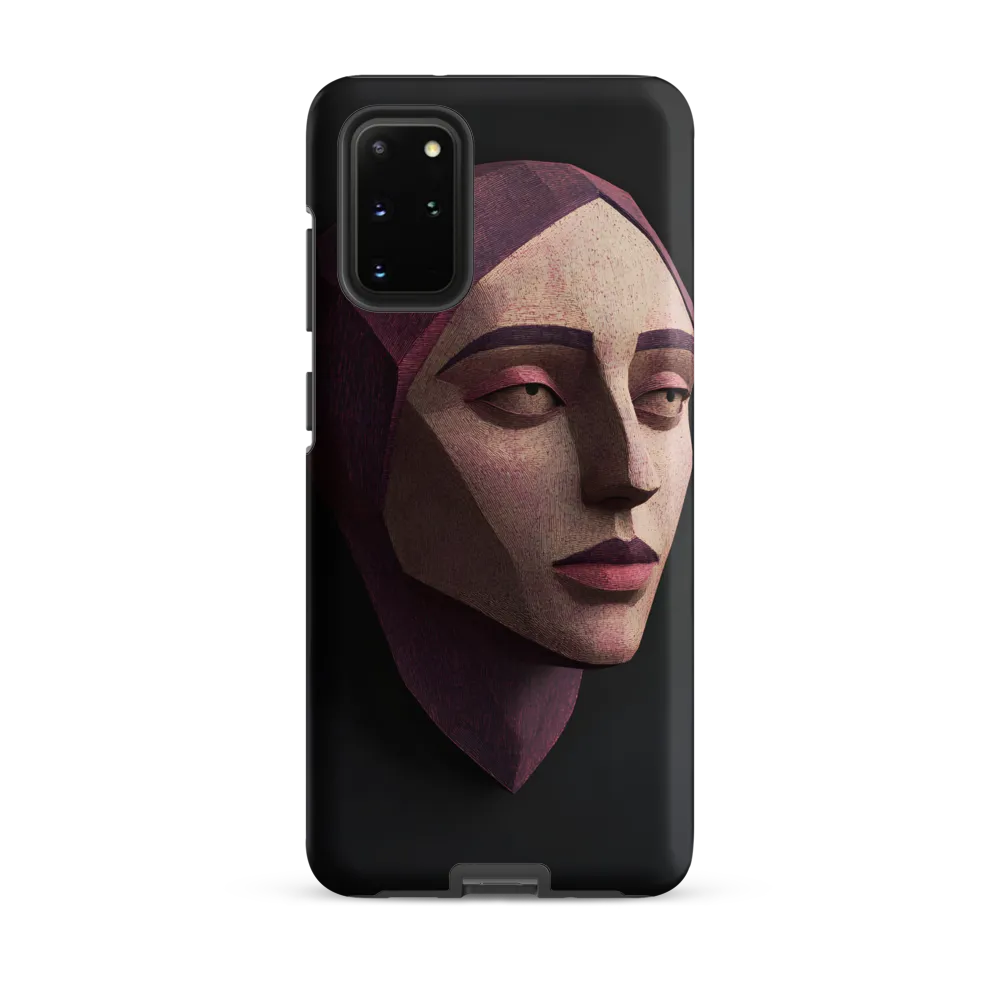 Geometric Elegance: A Contemporary Portrait