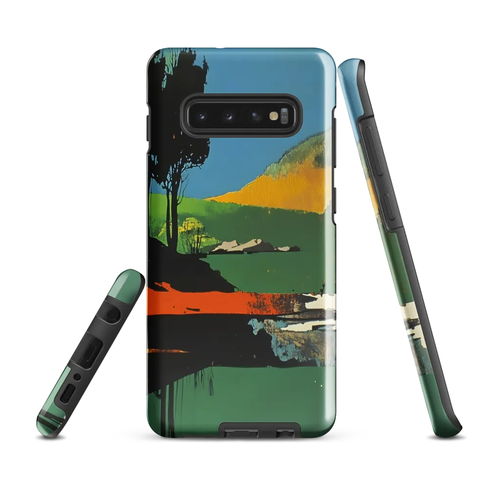 Vibrant Serenity | Phone Case |  S10 Plus | Tough Case | Glossy