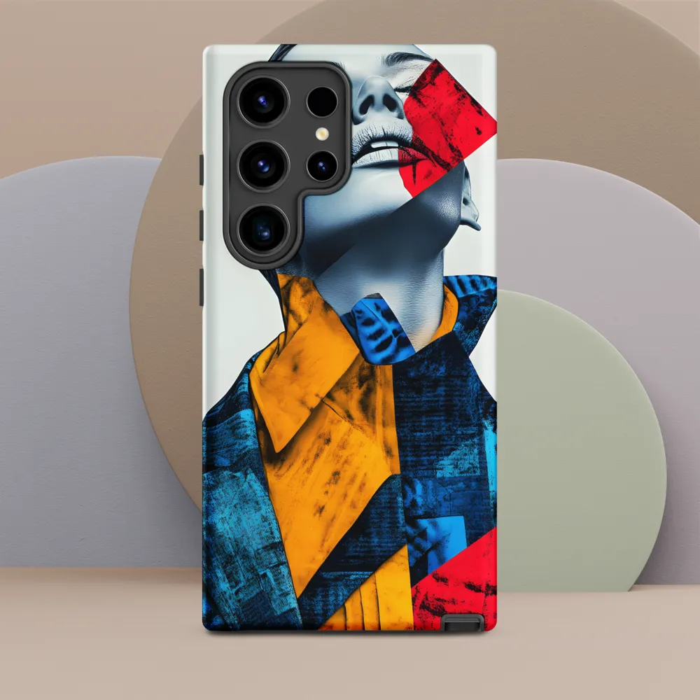 Fragmented Confidence: A Surreal Fashion Portrait