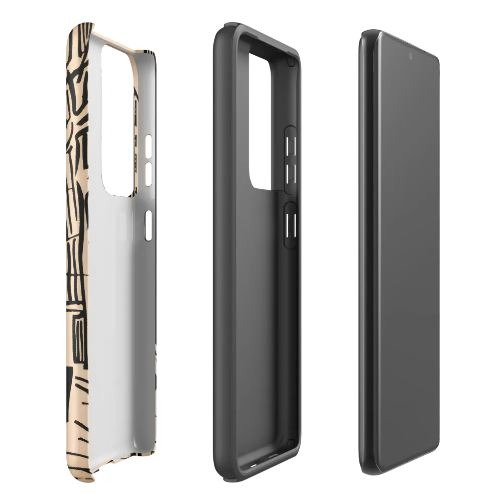 Echoes of Urban Life | Phone Case |  S21 Ultra | Tough Case | Matte