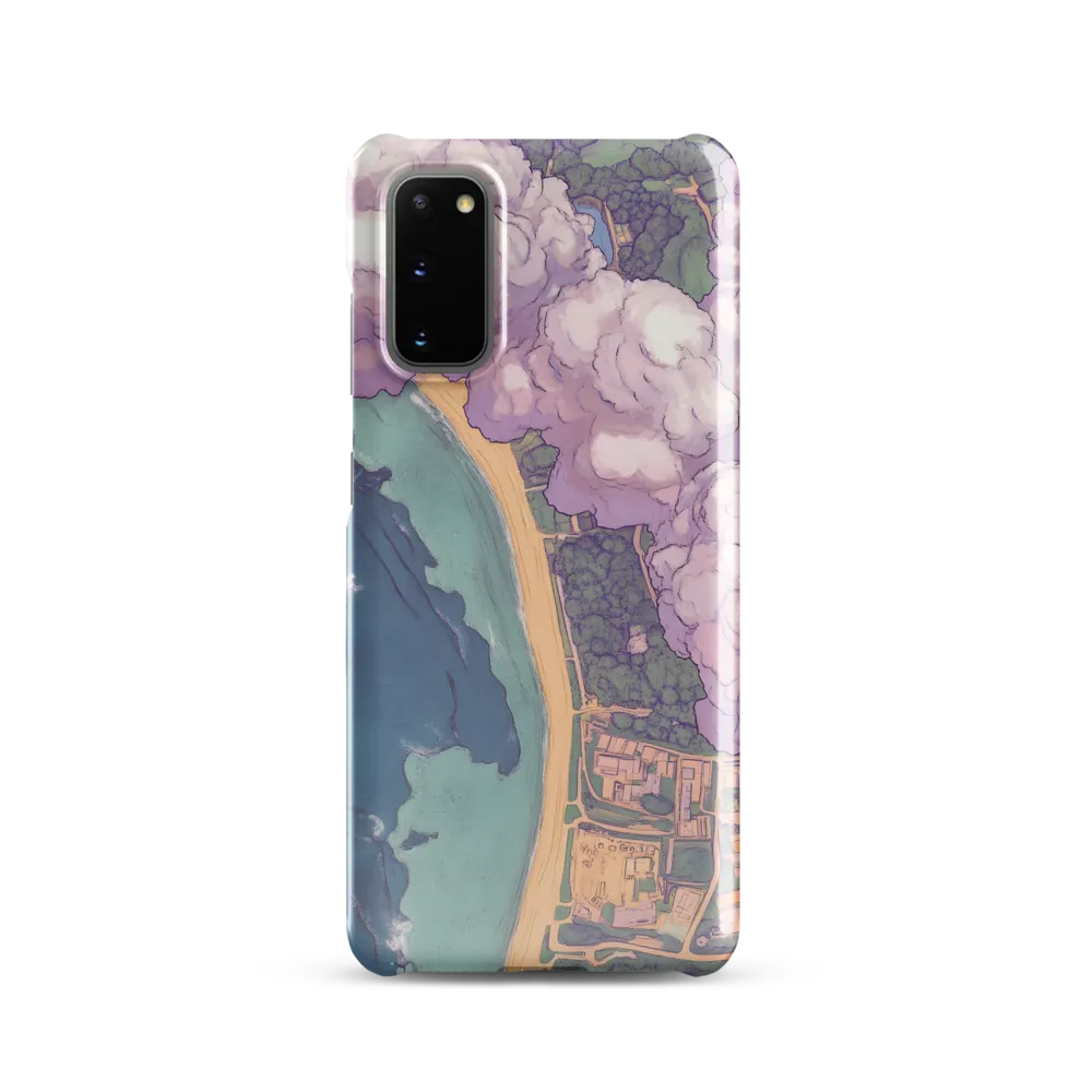 Serenity Over the Coast | Phone Case |  S20 | Snap Case | Glossy