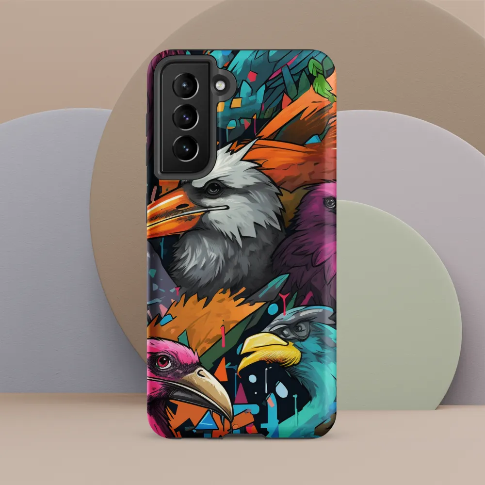 Avian Vortex: A Celebration of Color and Form
