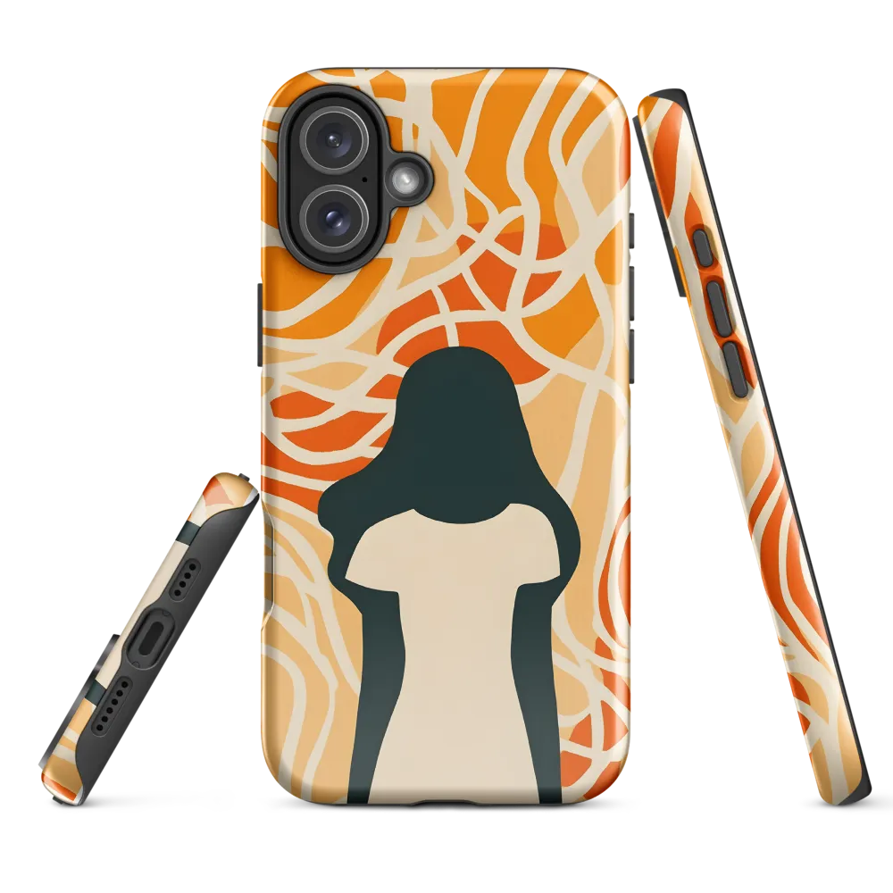 Echoes of Solitude | Phone Case |  16 Plus | Tough Case | Glossy