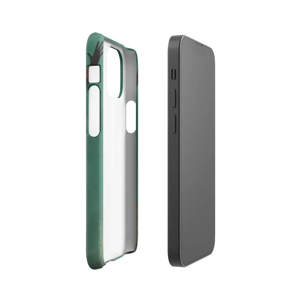Ethereal Leap of Joy | Phone Case |  13 Mini | Snap Case | Glossy