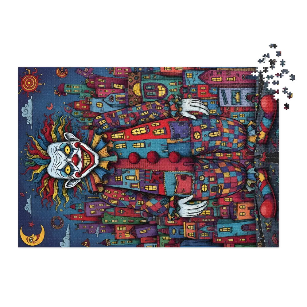 The Urban Jester 
 Jigsaw Puzzle in Tin Box