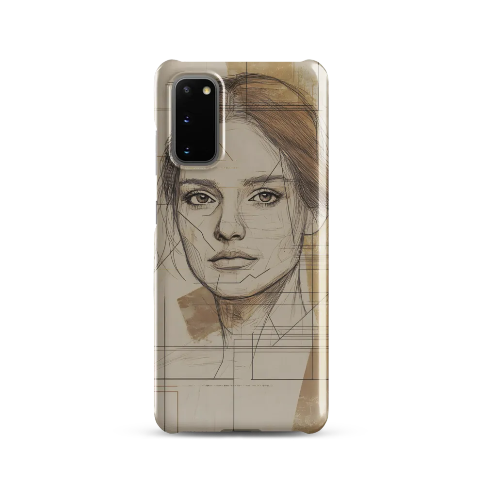 Geometric Elegance: A Modern Portrait