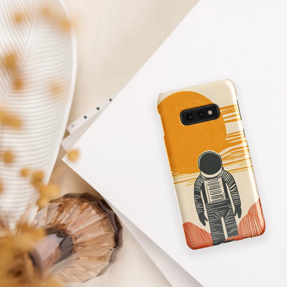 Contemplation on a Distant World | Phone Case |  S10e | Snap Case | Glossy