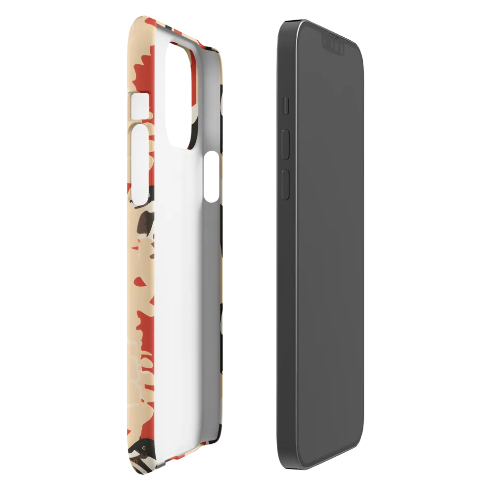 Wildlife Pattern: The Badger Tale | Phone Case |  13 Pro Max | Snap Case | Matte
