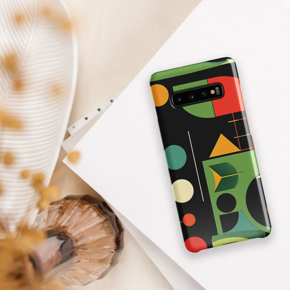 Geometric Harmony | Phone Case |  S10 Plus | Snap Case | Glossy