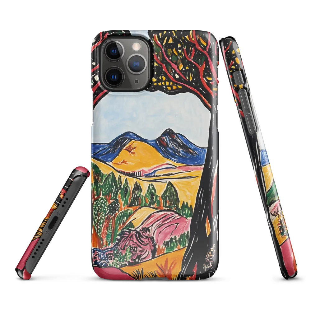Vibrant Nature's Embrace | Phone Case |  11 Pro | Snap Case | Glossy