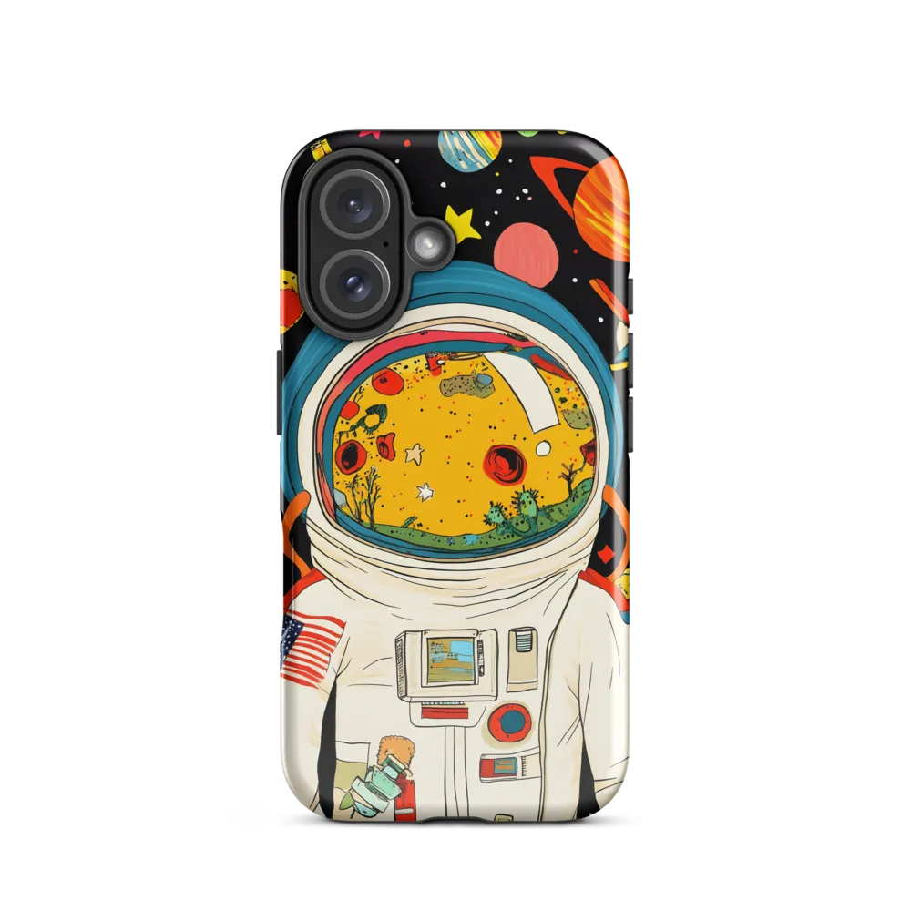 Cosmic Curiosity: Journey Within the Helmet